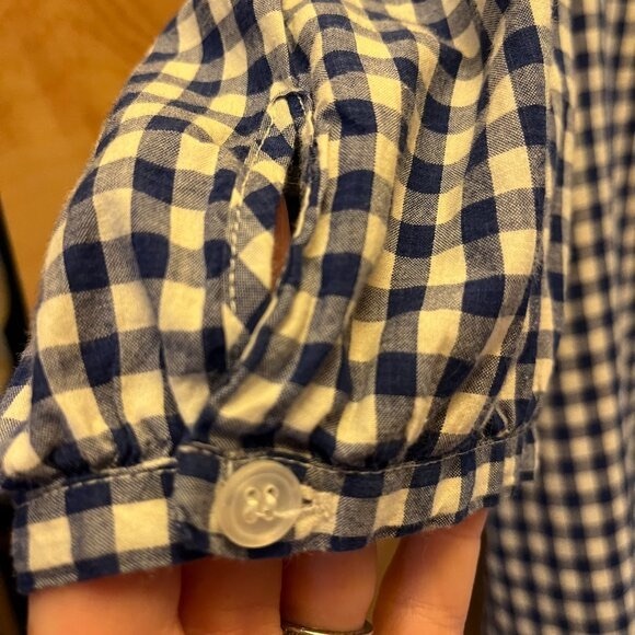 Blue and White Checkered Fun Version Originale European size 38 (US size Medium) - Picture 4 of 7